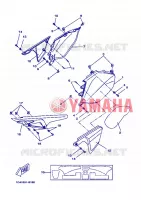 COUVERCLE LATERAL pour Yamaha X-LIMIT 2008