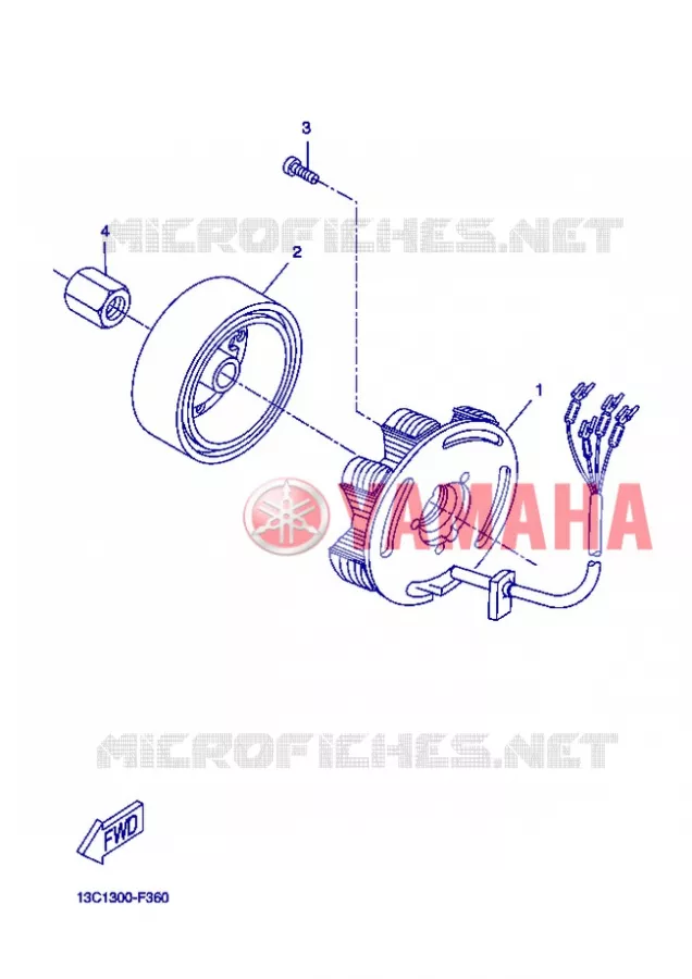 ALLUMAGE Yamaha MOTO 50 2008 X-LIMIT  DT50RSM