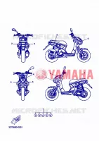 EMBLEME pour Yamaha STUNT 2008