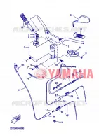 GUIDON ET CABLES pour Yamaha STUNT 2008