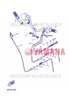 GUIDON ET CABLES pour Yamaha NEXT GENERATION 2006
