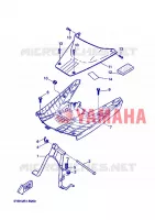 SUPPORT / REPOSE PIEDS pour Yamaha NEXT GENERATION 2006