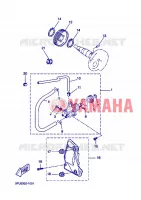 POMPE A HUILE pour Yamaha NITRO 2006