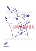 GUIDON ET CABLES pour Yamaha BOOSTER 2004