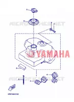 RESERVOIR D'HUILE pour Yamaha BOOSTER 2004