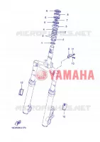 DIRECTION pour Yamaha BOOSTER 2005