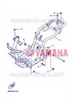 CADRE pour Yamaha BOOSTER 2007