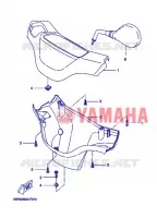 CARENAGES 1  pour Yamaha BOOSTER 2007