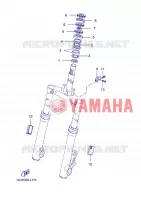 DIRECTION pour Yamaha BOOSTER 2007