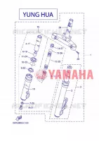 FOURCHE 2 pour Yamaha BOOSTER 2007