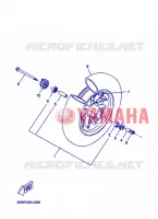 ROUE AVANT pour Yamaha BOOSTER 2007