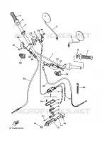 GUIDON ET CABLES 2 pour Yamaha DT 2009