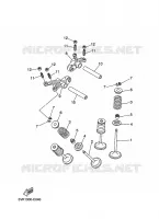 SOUPAPE pour Yamaha MT03 2009
