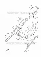 COUVERCLE LATERAL pour Yamaha VITY 2009