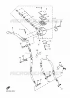 MAITRE CYLINDRE DE FREIN AVANT pour Yamaha XJ6 2009