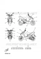 EMBLEME pour Yamaha NITRO NAKED 2009