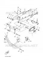 BRAS ARRIERE pour Yamaha X-LIMIT 2009