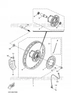 ROUE AVANT 2 pour Yamaha X-LIMIT 2009