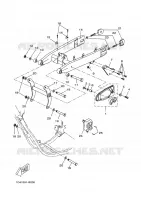BRAS ARRIERE pour Yamaha X-LIMIT 2009