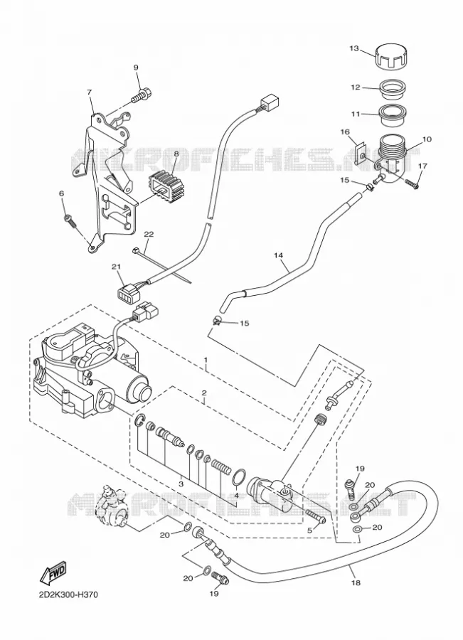 ACTIONNEUR DEMBRAYAGE Yamaha MOTO 1300 2009 FJR AS ABS  FJR1300AS