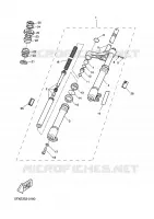 FOURCHE pour Yamaha NEXT GENERATION 2009
