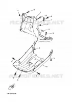 PROTEGE JAMBES pour Yamaha NEXT GENERATION 2009