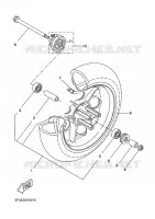 ROUE AVANT pour Yamaha NEXT GENERATION 2009