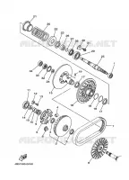 EMBRAYAGE 2 pour Yamaha TMAX ABS 2009