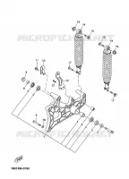 BRAS OSCILLANT / AMORTISSEUR pour Yamaha SKYCRUISER 2009