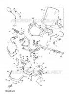 GUIDON ET CABLES pour Yamaha SKYCRUISER 2009