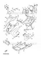 PROTEGE JAMBES pour Yamaha SKYCRUISER 2009