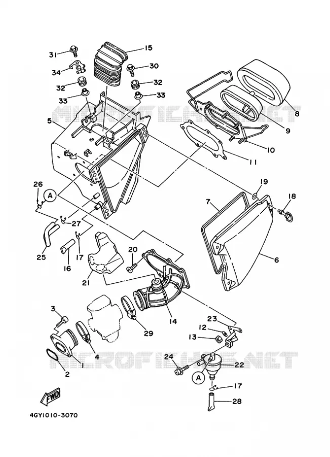 ADMISSION Yamaha MOTO 250 2009 TTR  TT250R