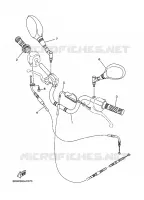 GUIDON ET CABLES pour Yamaha YBR 2009