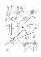 PARTIE ELECTRIQUE 1 pour Yamaha YBR 2009
