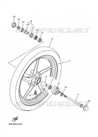 ROUE AVANT pour Yamaha YBR 2009