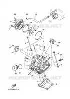 CULASSE pour Yamaha YBR 2009