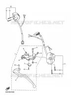 COMMODO / LEVIER pour Yamaha FAZER 2009