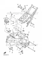 CADRE pour Yamaha FAZER ABS 2009