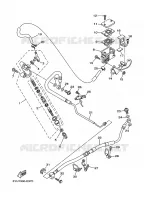 MAITRE CYLINDRE DE FREIN ARRIERE pour Yamaha MT01 2009