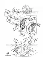 RESERVOIR D'HUILE pour Yamaha MT01 2009