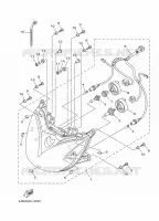 PHARE  pour Yamaha MAJESTY ABS 2009