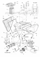 ADMISSION pour Yamaha XTZ TENERE 2009