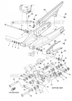 BRAS ARRIERE pour Yamaha XTZ TENERE 2009