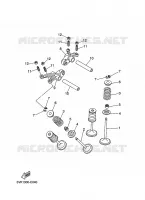 SOUPAPE pour Yamaha XTZ TENERE 2009