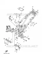 CADRE pour Yamaha CRYPTON 2009