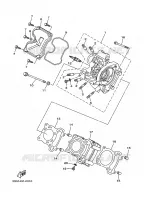 CULASSE pour Yamaha CRYPTON 2009