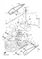 COUVERCLE LATERAL pour Yamaha FZ1 ABS 2009