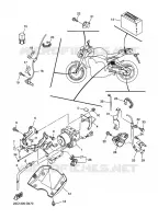 PARTIE ELECTRIQUE 3 pour Yamaha FZ1 ABS 2009