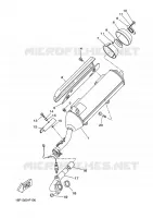 ECHAPPEMENT pour Yamaha XCITY 2009