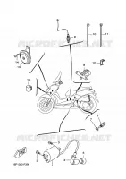PARTIE ELECTRIQUE 2 pour Yamaha XCITY 2009